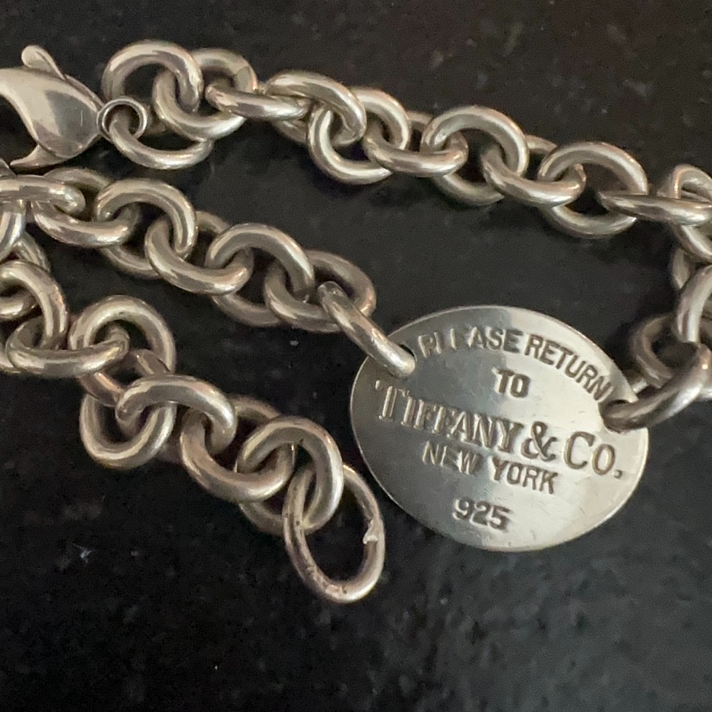 Authentic classic Tiffany silver bracelet vintage